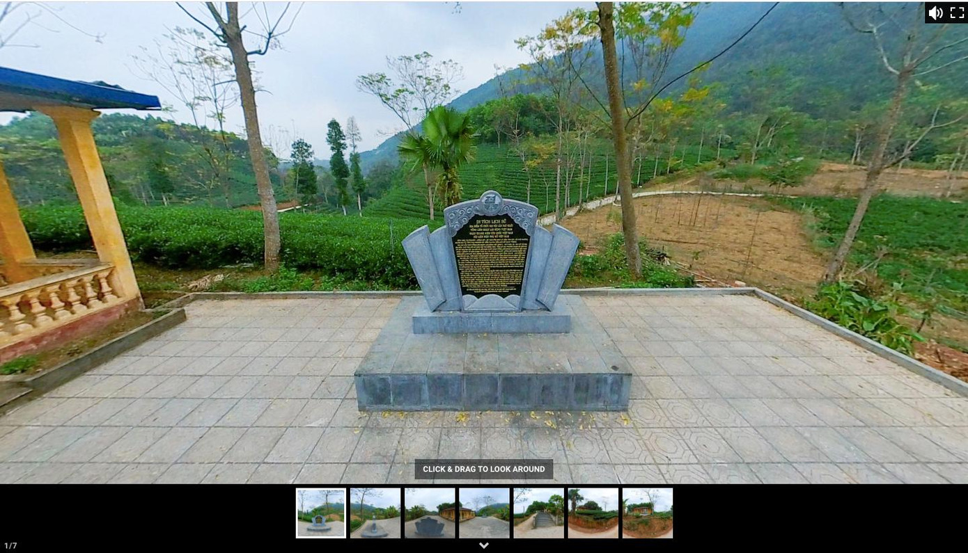 Hình ảnh số hóa di tích nơi tổ chức Đại hội Đoàn toàn quốc lần thứ nhất hiện ở xã Cao Văn, huyện Đại Từ, Thái Nguyên. (Ảnh chụp lại màn hình)