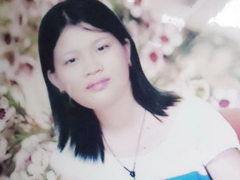 Ngân - nghi can chính của vụ án. Ảnh gia đình cung cấp