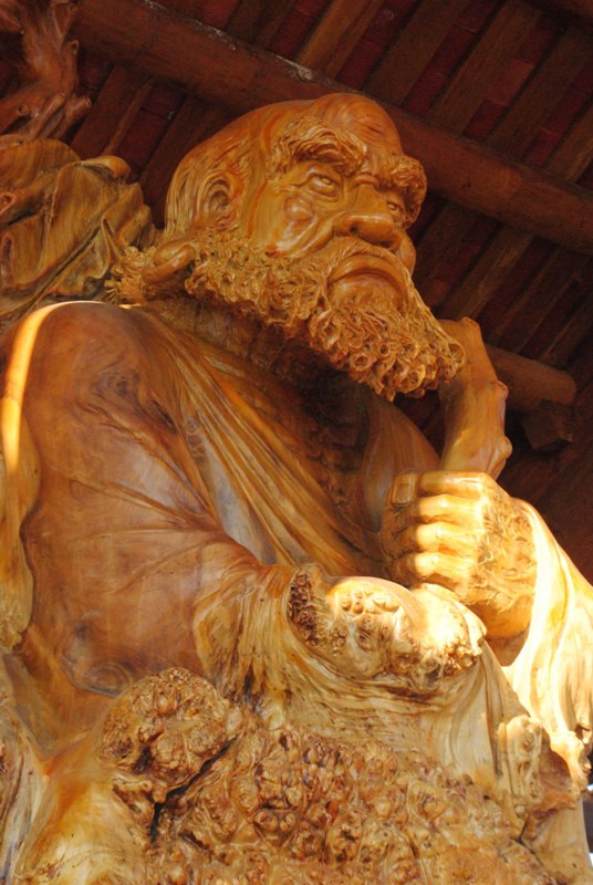 Kỷ lục mới về tượng Bồ Đề Đạt Ma lớn nhất Việt Nam ảnh 1