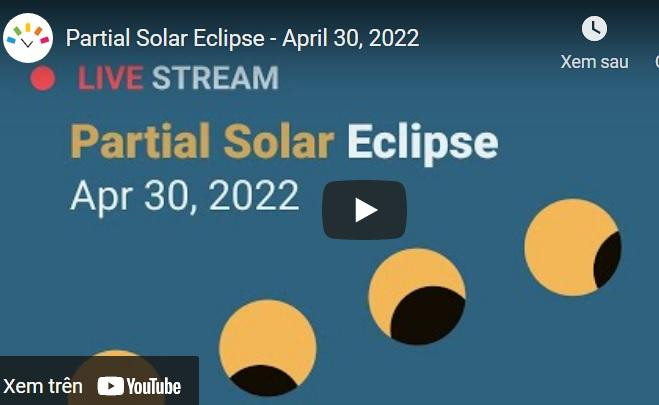 Hiện tượng nhật thực hiếm hoi đã diễn ra ngày 30/4 với những hình ảnh tuyệt đẹp Hiện tượng nhật thực hiếm hoi đã diễn ra ngày 30/4 với những hình ảnh tuyệt đẹp