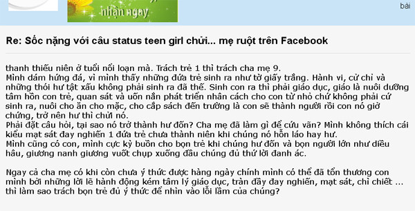 Cha mẹ cần có cách dạy con đúng cách. Cha mẹ cần có cách dạy con đúng cách