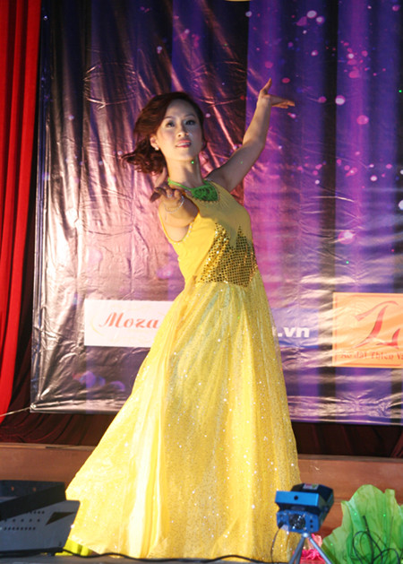 màn múa giúp Thùy Dương đoạt giải Tài năng