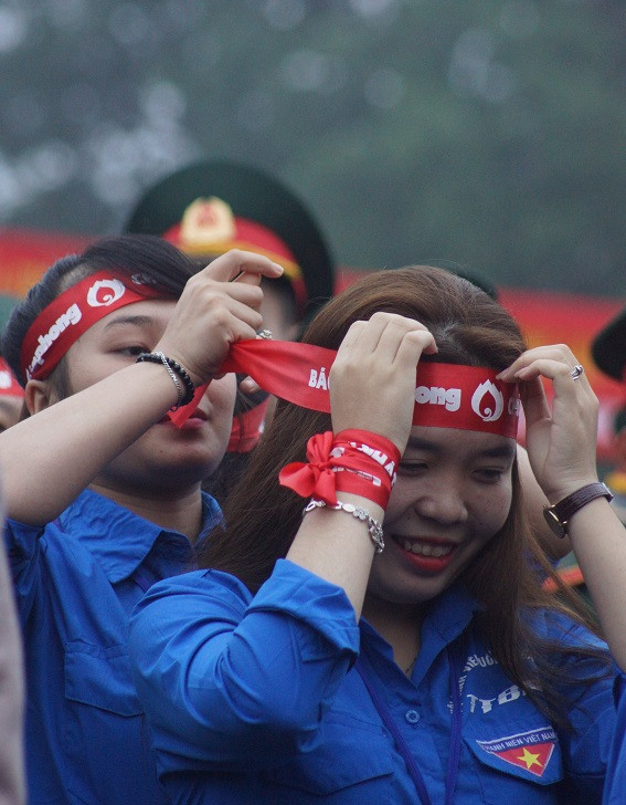 Rộn ràng Chủ nhật Đỏ ở Trường Đoàn trong Quân đội ảnh 3