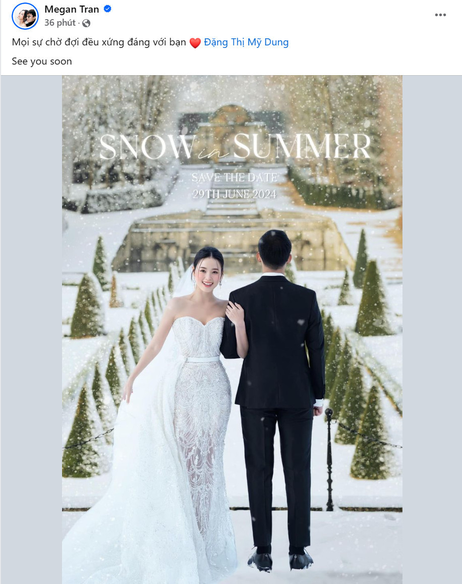 Hoa hậu Kiều Ngân xác nhận sẽ tham gia và chia sẻ: “Mọi sự chờ đợi đều xứng đáng với bạn”.