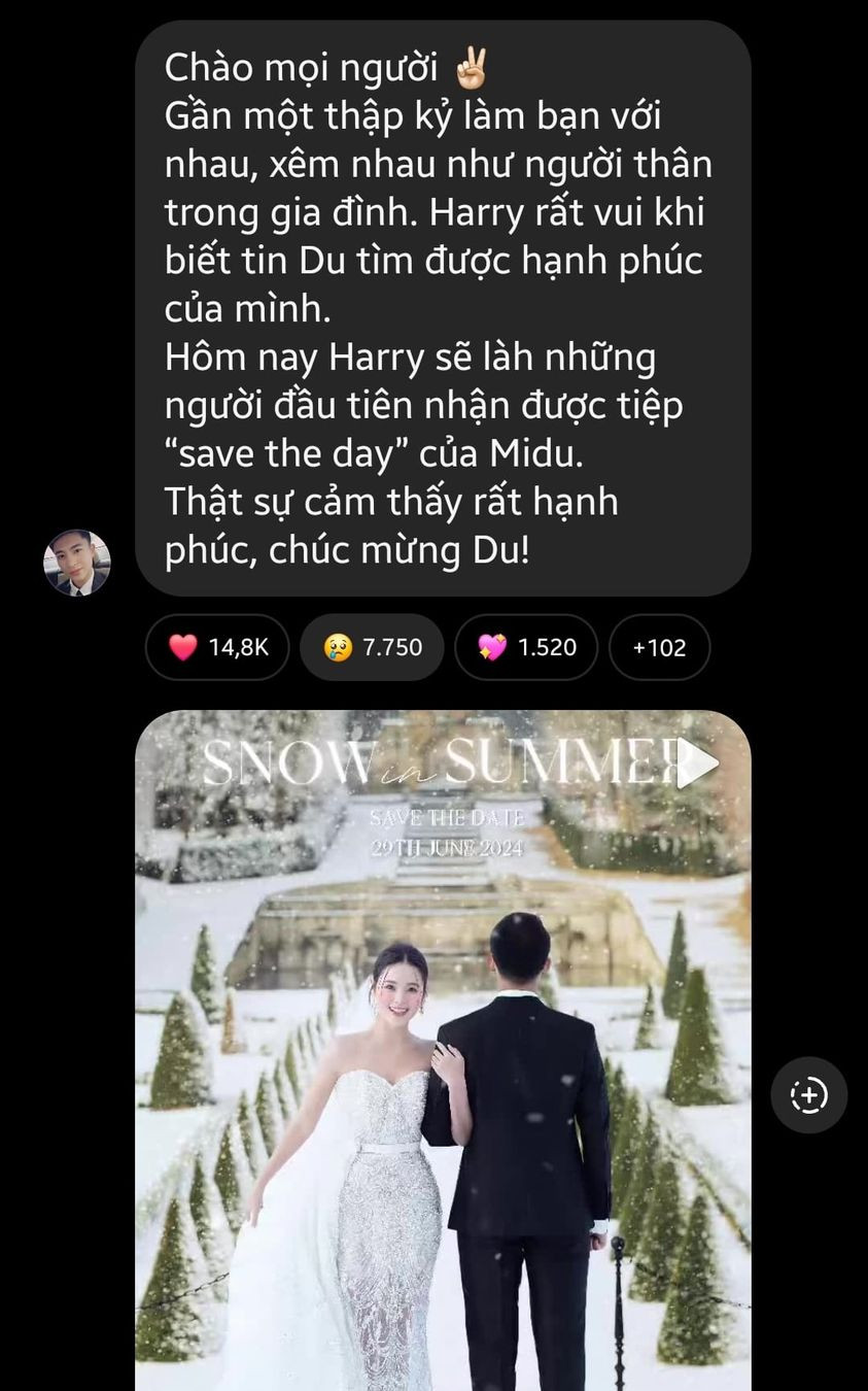 Sau gần một thập kỷ, họ xem nhau như người thân trong gia đình và vui mừng khi biết tin bạn mình đã tìm được hạnh phúc.