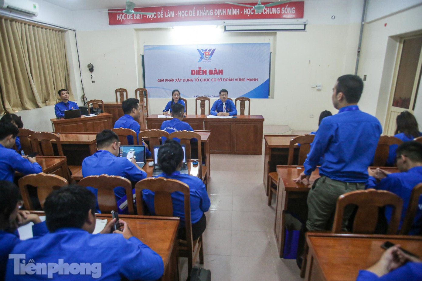 Diễn đàn số 3 thảo luận về "Giải pháp xây dựng Tổ chức cơ sở Đoàn vững mạnh của Đoàn cơ quan Trung ương Đoàn nhiệm kỳ 2022 - 2027".