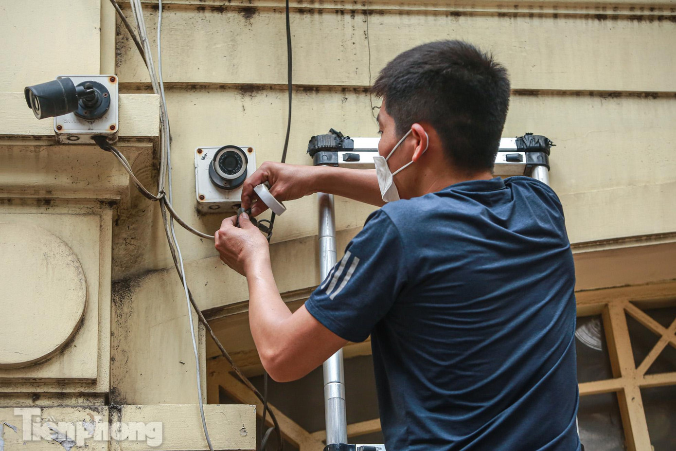 Tất cả các camera đều hoạt động hết công suất, đảm bảo an ninh trật tự tại khu vực.