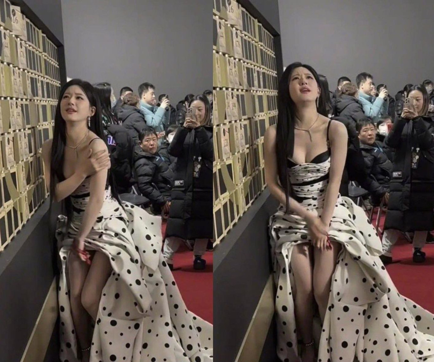 Triệu Lộ Tư xuất hiện với bộ đầm đốm đen trắng. Thời tiết 0 độ C, nữ diễn viên ôm vai, co chân vì lạnh. Trên douban, một số người chê Triệu Lộ Tư có “nhiều động tác nhỏ”, không đủ đoan trang. Nhiều người bênh vực ngôi sao sinh năm 1998, cho rằng Triệu Lộ Tư mặc mỏng manh, tùy mức độ chịu lạnh từng người mà tự chủ hành động. Triệu Lộ Tư xuất hiện với bộ đầm đốm đen trắng. Thời tiết 0 độ C, nữ diễn viên ôm vai, co chân vì lạnh. Trên douban, một số người chê Triệu Lộ Tư có “nhiều động tác nhỏ”, không đủ đoan trang. Nhiều người bênh vực ngôi sao sinh năm 1998, cho rằng Triệu Lộ Tư mặc mỏng manh, tùy mức độ chịu lạnh từng người mà tự chủ hành động.