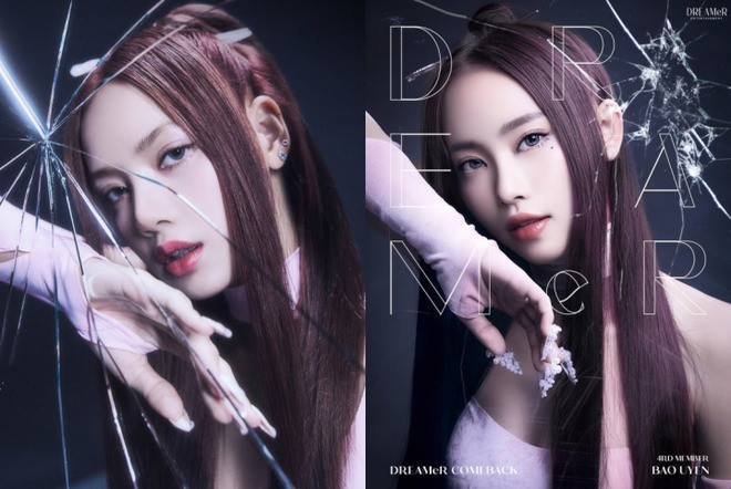 Bảo Uyên (ảnh phải) bị tố đạo nhái tạo hình của Lisa (BlackPink).