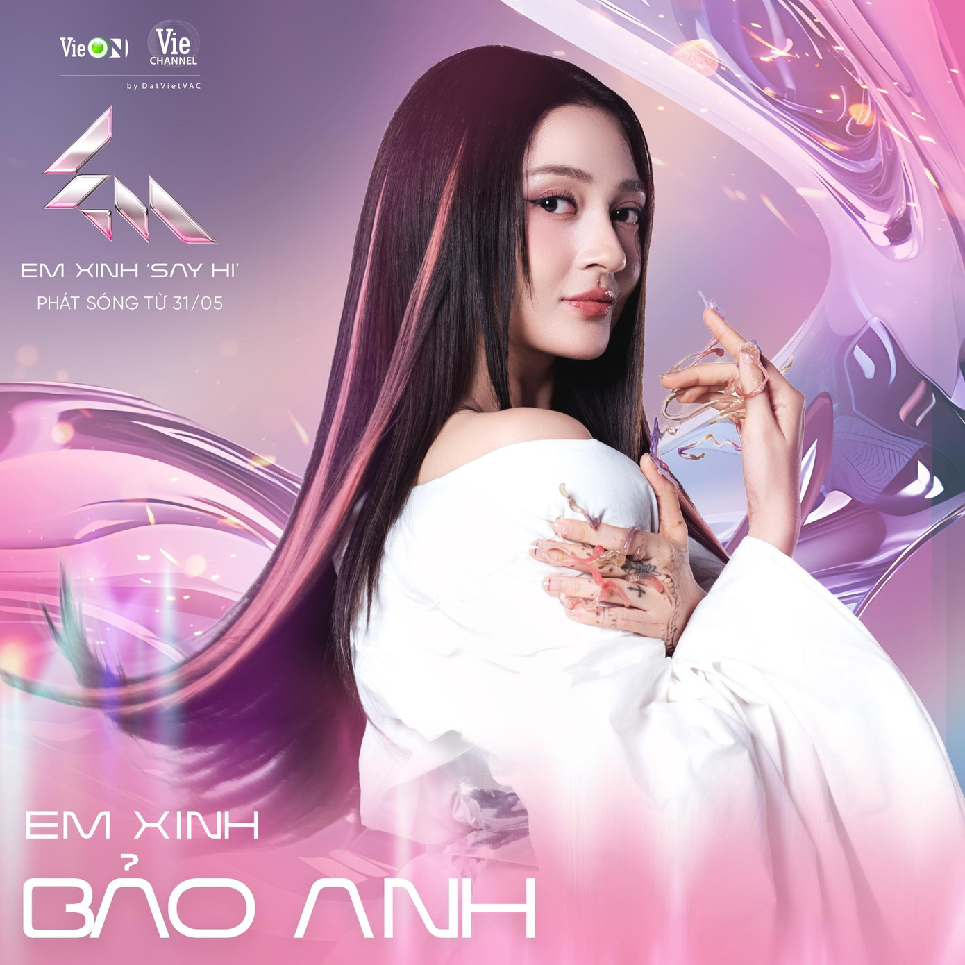 Bảo Anh từ &quot;chị đẹp&quot; chuyển thành &quot;em xinh&quot;.