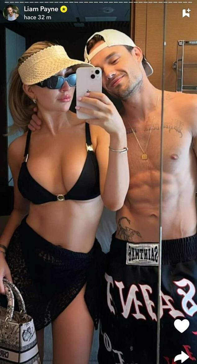 Bài đăng của Liam Payne trên Instagram. Ảnh: Dailymail.