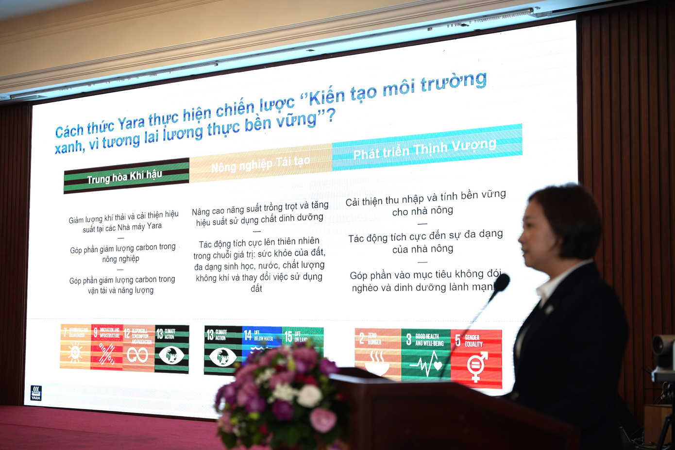 Yara Việt Nam tích cực triển khai chiến lược “Kiến tạo môi trường xanh, vì tương lai lương thực bền vững”. (Ảnh: Yara Việt Nam)