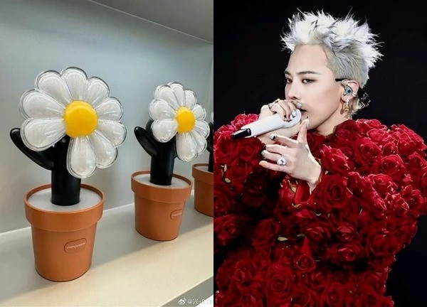 Lightstick gây sốt của trưởng nhóm Big Bang. Lightstick gây sốt của trưởng nhóm Big Bang.