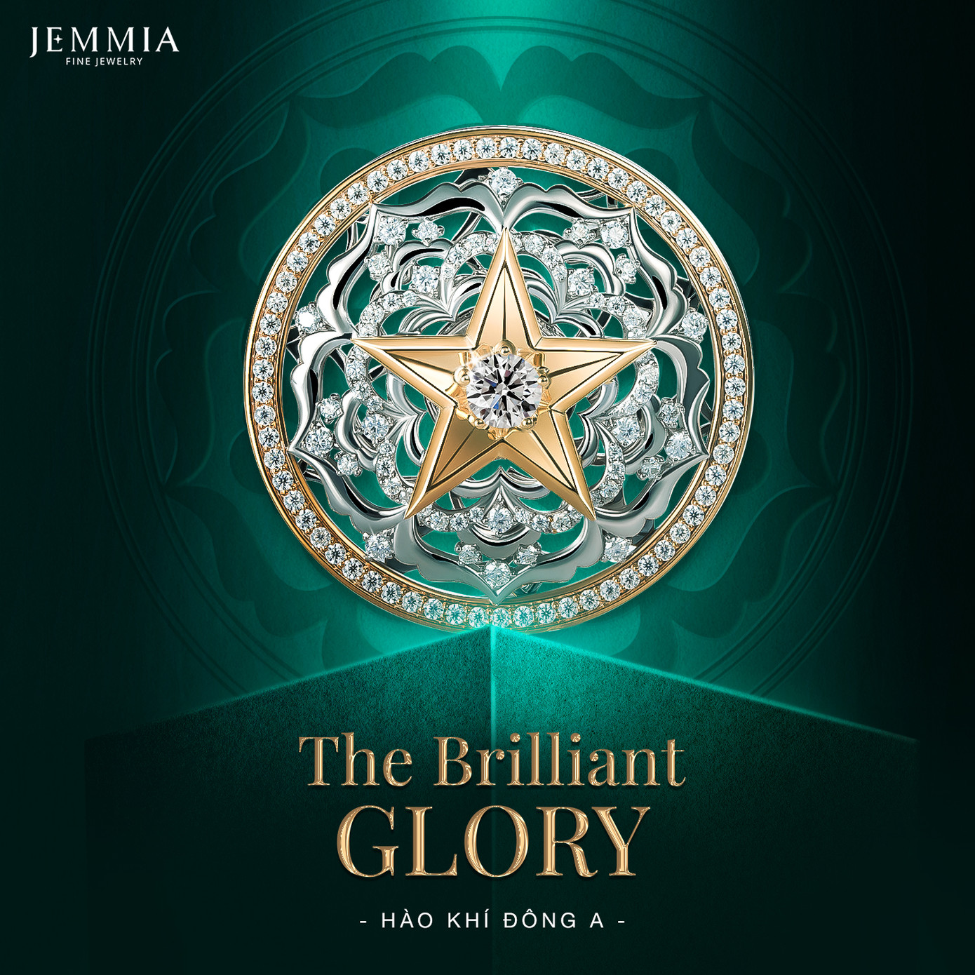 Huy hiệu The Brilliant Glory - Hào Khí Đông A.