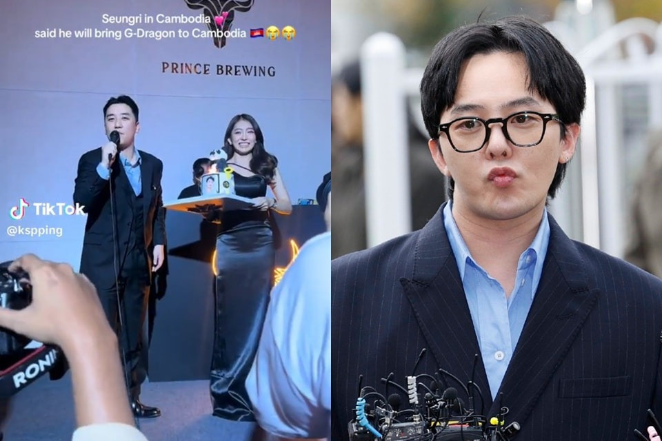 Seungri hứa mời G-Dragon đến Campuchia.