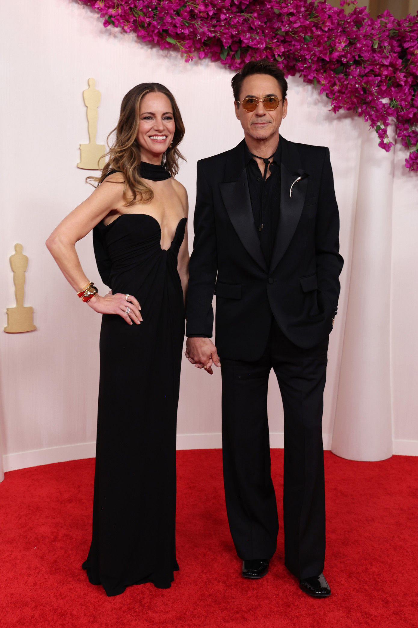 Vợ chồng &quot;Iron Man&quot; Robert Downey Jr và Susan Downey. Ảnh: Getty.