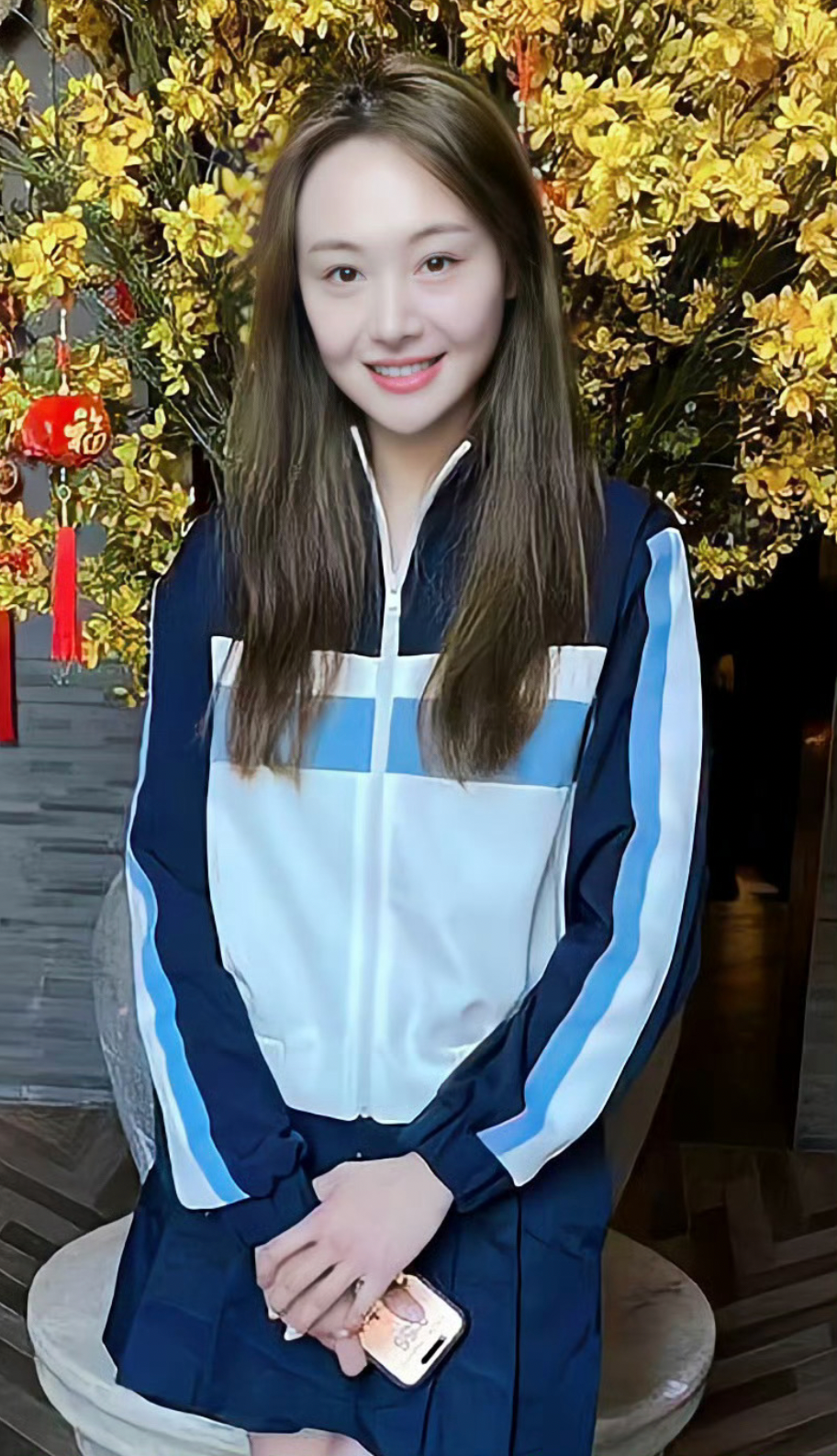 Hình ảnh mới nhất của Trịnh Sảng tại Mỹ. Ảnh: Weibo.