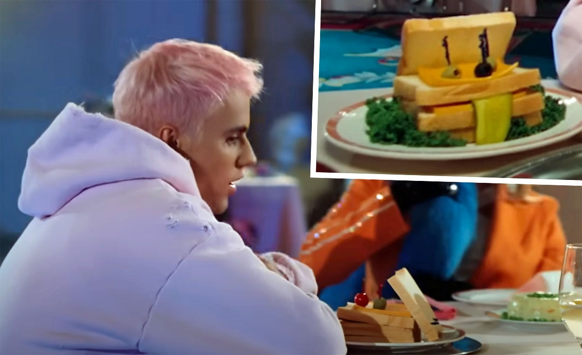 Hình ảnh được cho là ẩn ý trong MV Yummy. Hình ảnh được cho là ẩn ý trong MV Yummy.