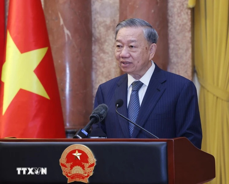 Tổng Bí thư Tô Lâm phát biểu. Ảnh: Lâm Khánh/TTXVN. Tổng Bí thư Tô Lâm phát biểu. Ảnh: Lâm Khánh/TTXVN.