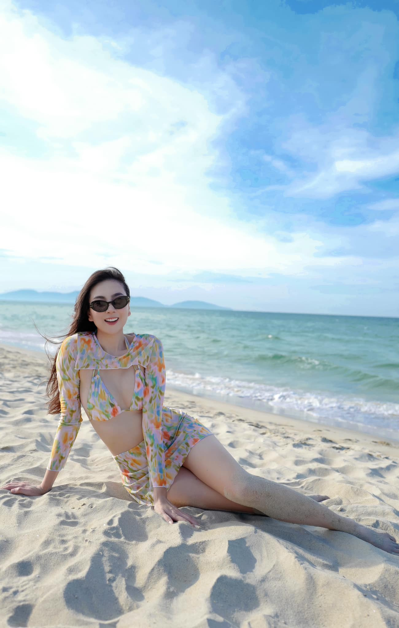 Những bức hình mang về cho Mai Ngọc hàng nghìn lượt tương tác trên trang cá nhân.