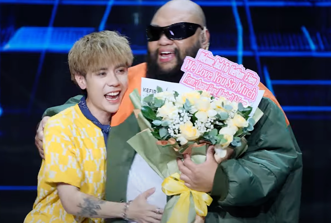 Nhiều nghệ sĩ show Anh trai say hi xuất hiện trong tập 1 Rap Việt mùa 4.