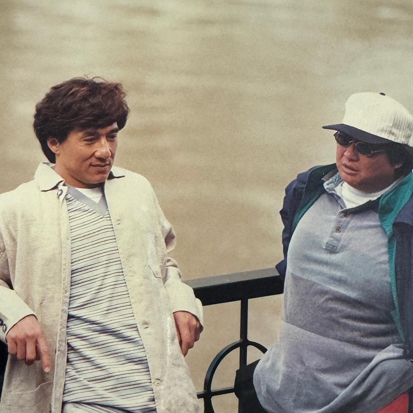 Thành Long chia sẻ lại những bức hình thời trẻ trong ngày sinh nhật lần thứ 70. Ảnh: FBNV.