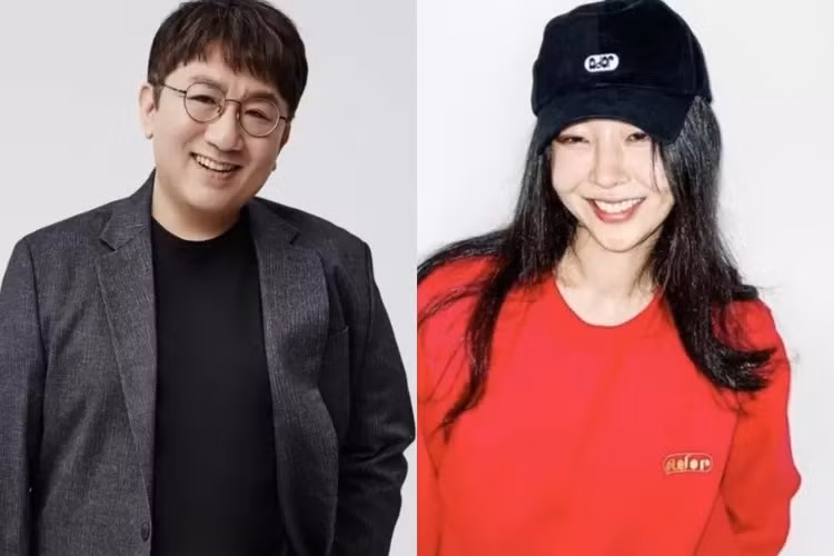 Min Hee Jin (phải) tố Bang Shi Hyuk - chủ tịch HYBE - cố tình sao chép NewJeans để tạo ra nhóm nhạc nữ ILLIT.
