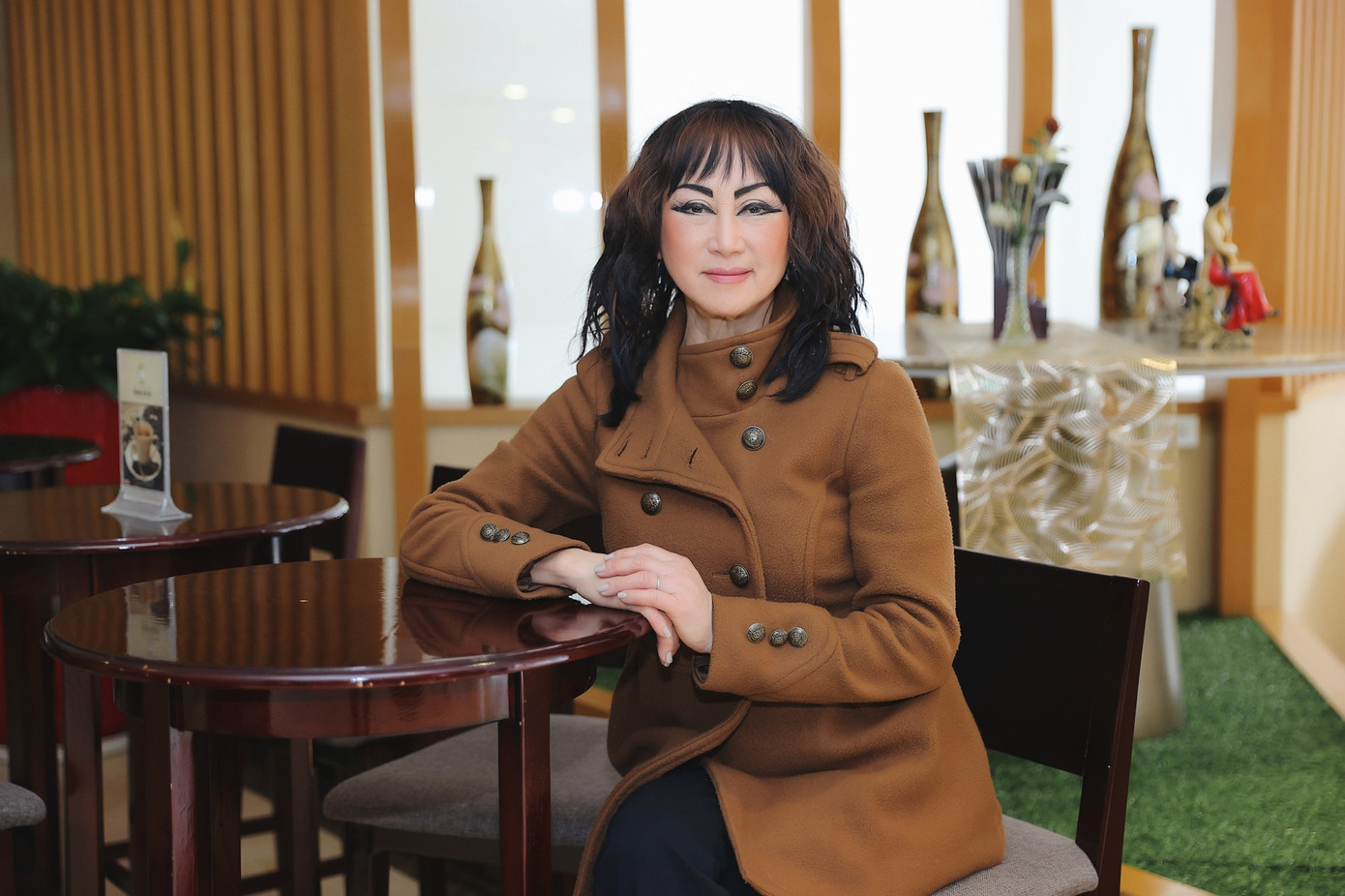 Danh ca Lê Uyên ở tuổi 72.