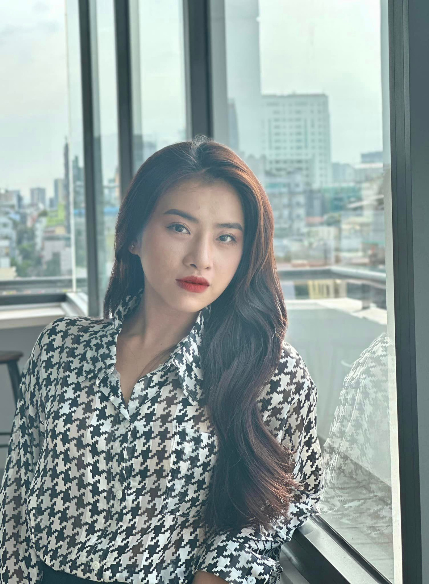 Diễn viên Kim Hoàng hiện tại. Ảnh: FBNV. Diễn viên Kim Hoàng hiện tại. Ảnh: FBNV.