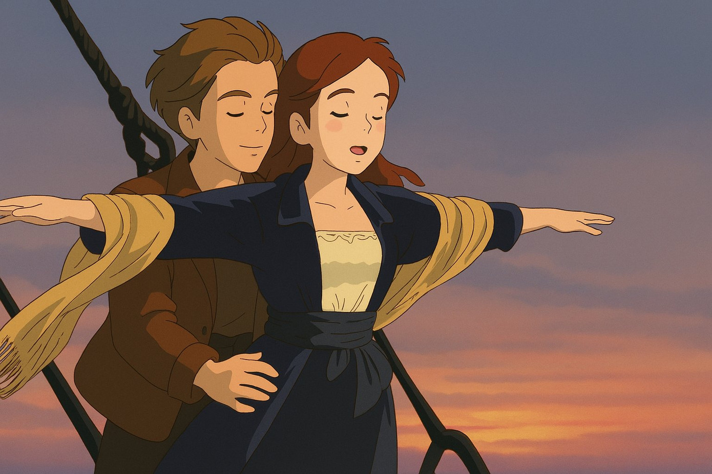 Những bộ phim kinh điển, meme mạng xã hội được chuyển thành phong cách Ghibli nhờ AI. Những bộ phim kinh điển, meme mạng xã hội được chuyển thành phong cách Ghibli nhờ AI.