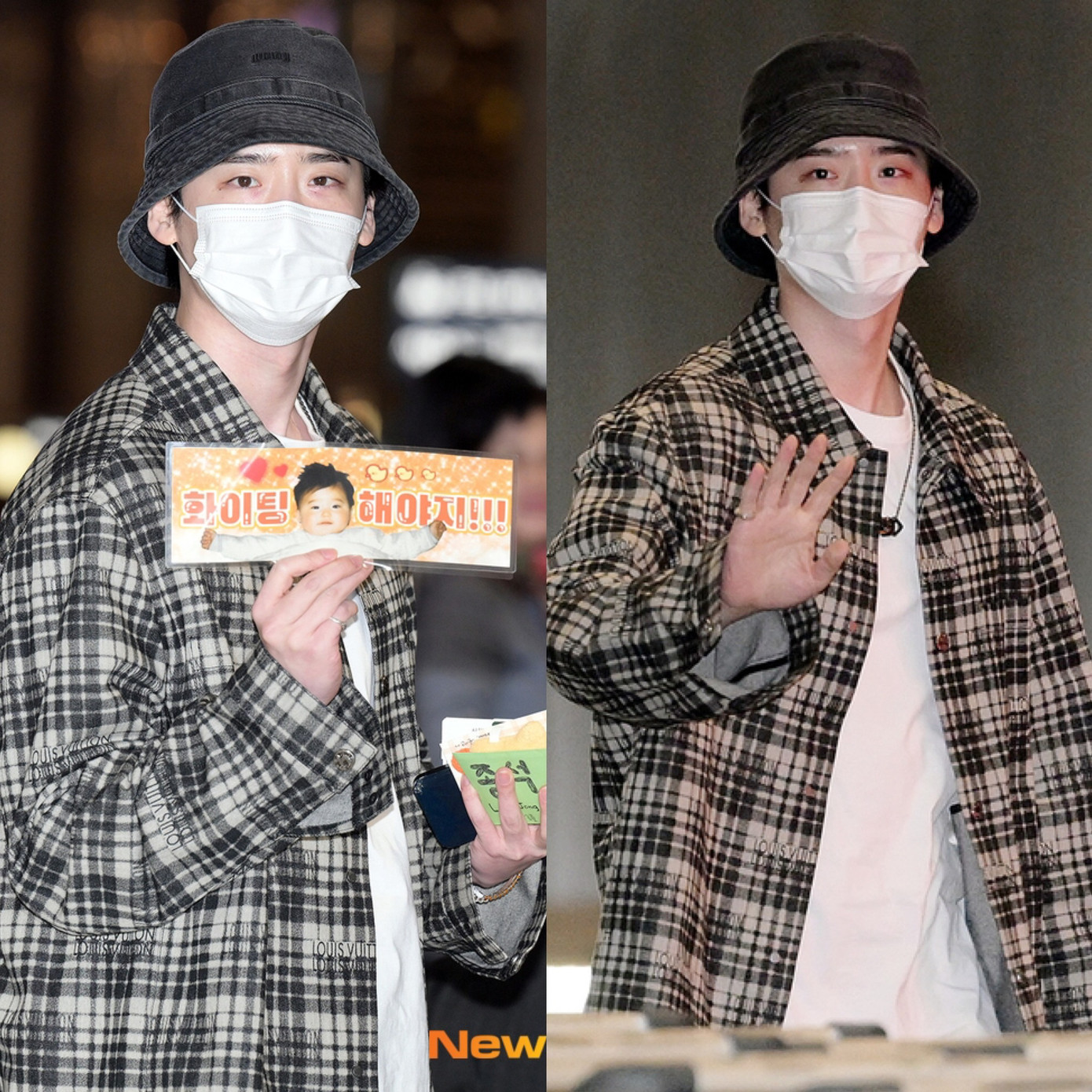 Lee Jong Suk có mặt tại sân bay Tân Sơn Nhất rạng sáng 21/10 vì chuyến bay bị hoãn. Vẫn có nhiều fan cất công chờ đợi nam diễn viên. Lee Jong Suk thể hiện thái độ thân thiện và liên tục vẫy tay và cúi chào fan.