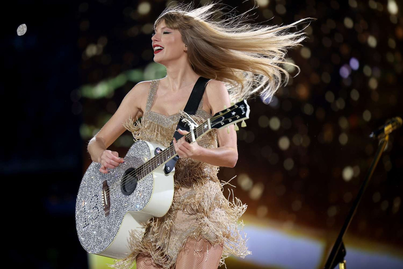 Taylor Swift diễn 6 đêm nhạc tại Singapore - điểm dừng chân duy nhất ở khu vực Đông Nam Á trong khuôn khổ The Eras Tour. Ảnh: Getty. Taylor Swift diễn 6 đêm nhạc tại Singapore - điểm dừng chân duy nhất ở khu vực Đông Nam Á trong khuôn khổ The Eras Tour. Ảnh: Getty.