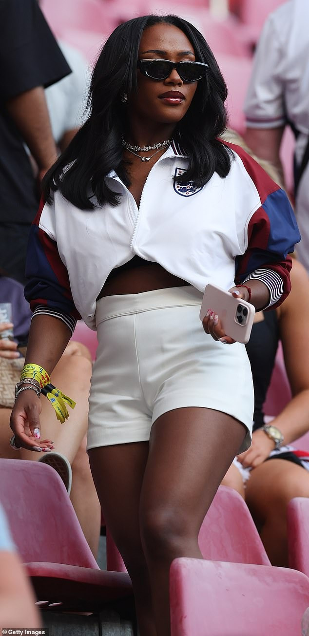 Tolami Benson - bạn gái Bukayo Saka. Ảnh: Getty. Tolami Benson - bạn gái Bukayo Saka. Ảnh: Getty.