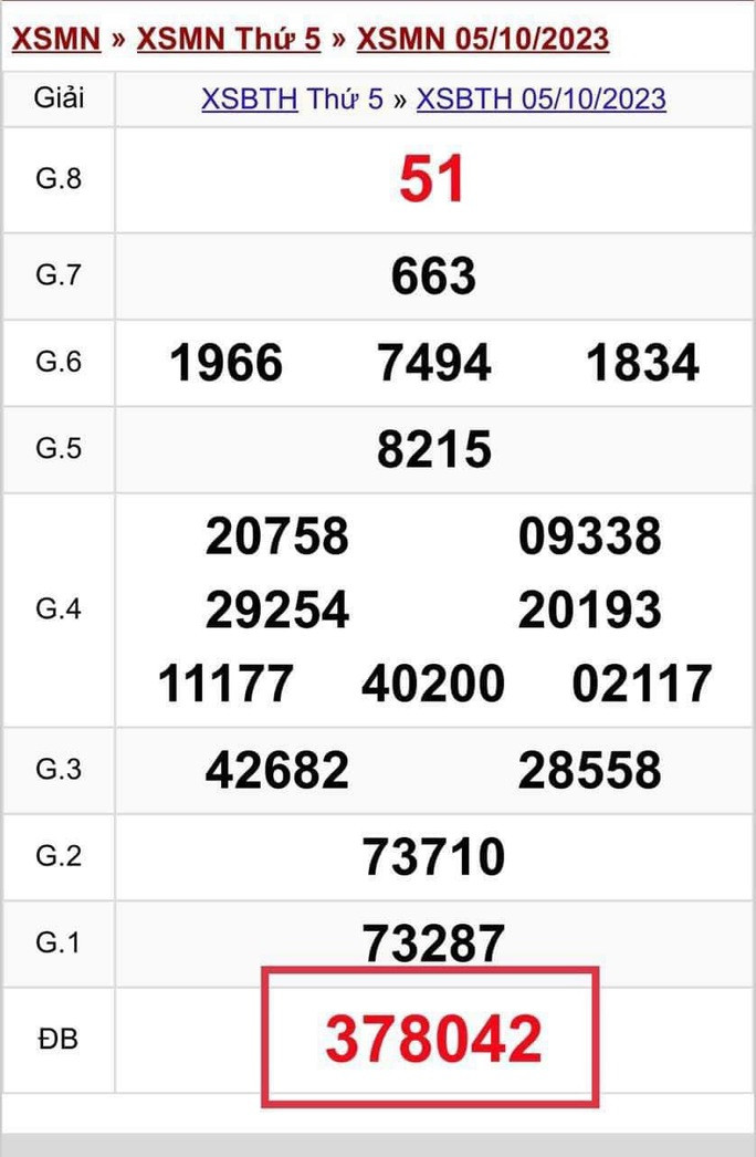 Sự thật về người phụ nữ trúng 12 tờ vé số đặc biệt trị giá 24 tỉ đồng - Ảnh 3. 9 tờ vé số may mắn trúng giải đặc biệt từ Công ty Xổ số Kiến thiết Bình Thuận ngày 5-10