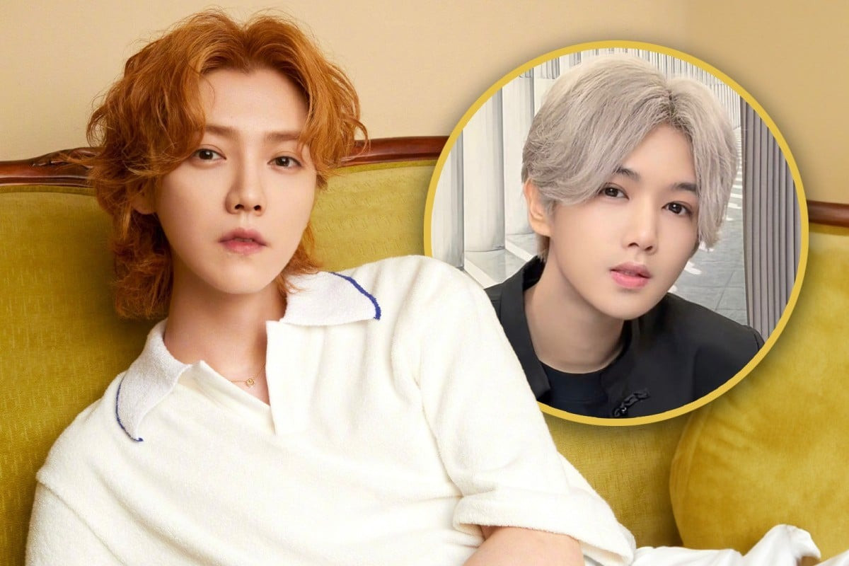 Lộc Hàm (trái) và &quot;bản nhái&quot; Lộc Ha (Lăng Đạt Lạc).