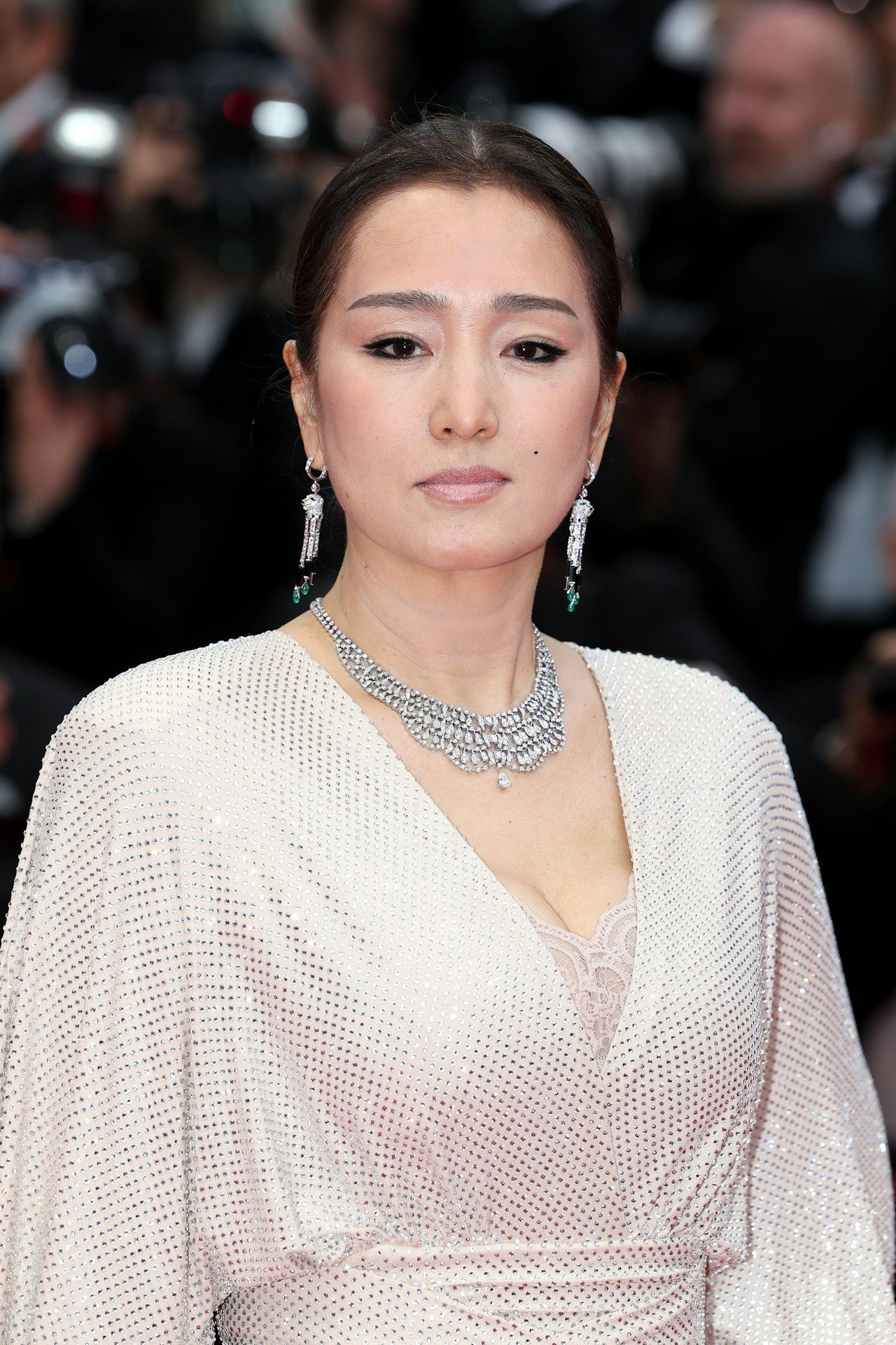 Diện mạo của nữ diễn viên tại thảm đỏ hôm 15/5. Ảnh: Getty.