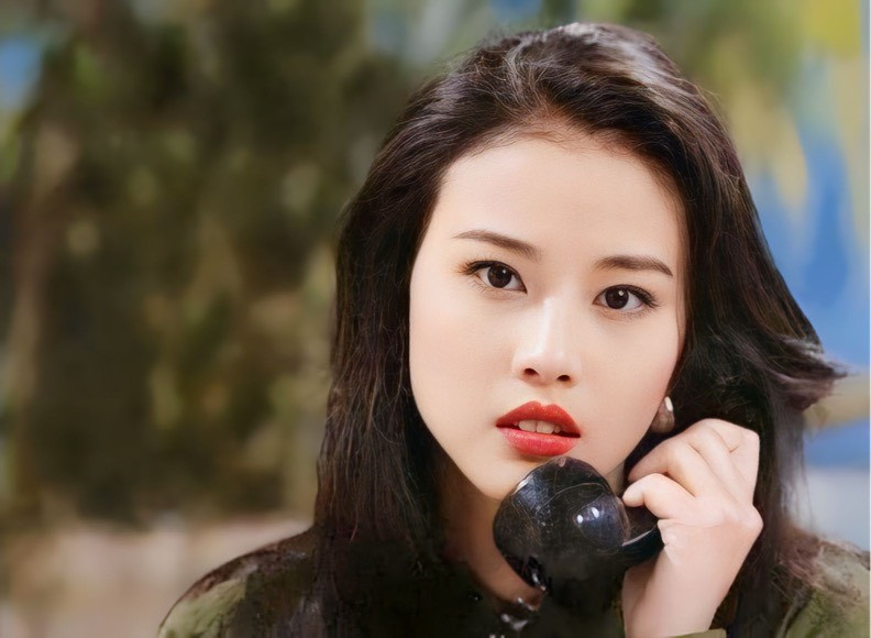 Châu Hải My thời trẻ.