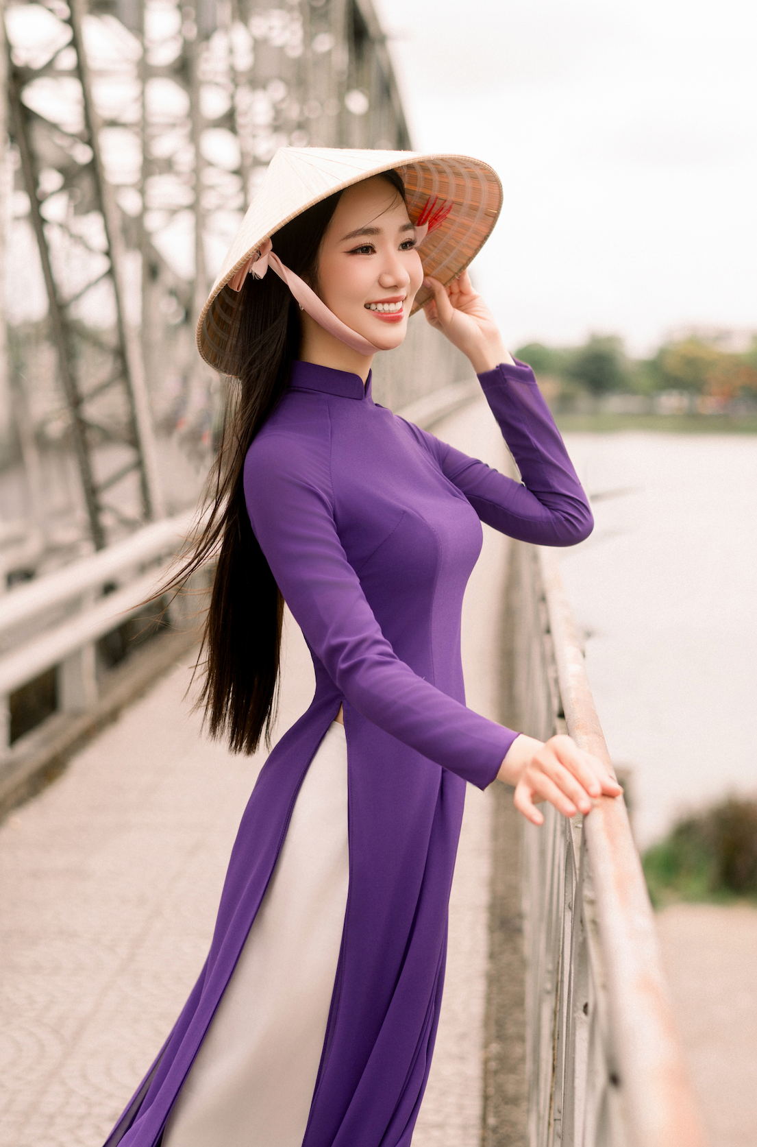 Thí sinh Nguyễn Phương Nhi (SBD 238), chủ nhà Huế là một trong 25 thí sinh Hoa hậu Việt Nam có mặt tại đêm chung kết.