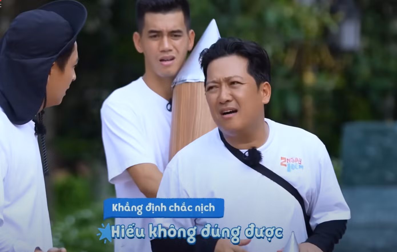 Trường Giang không công nhận chiến thuật của Ngô Kiến Huy, khẳng định Hieuthuhai không thể trả lời đúng câu hỏi.