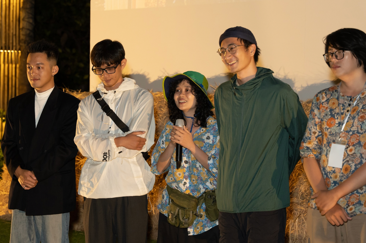 Các nhà làm phim trẻ giao lưu và chia sẻ các tác phẩm của mình đến những người cùng chung niềm yêu thích phim ảnh.