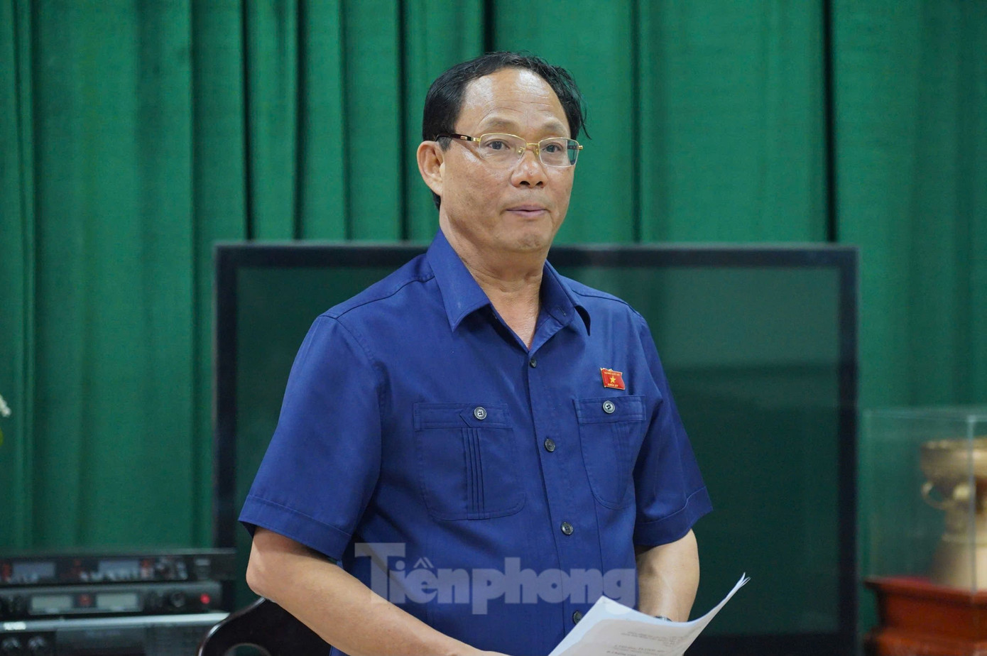 Phó Chủ tịch Quốc hội Trần Quang Phương chỉ đạo, kiểm tra hiện trường. Ảnh: Viết Hà. Phó Chủ tịch Quốc hội Trần Quang Phương chỉ đạo, kiểm tra hiện trường. Ảnh: Viết Hà.