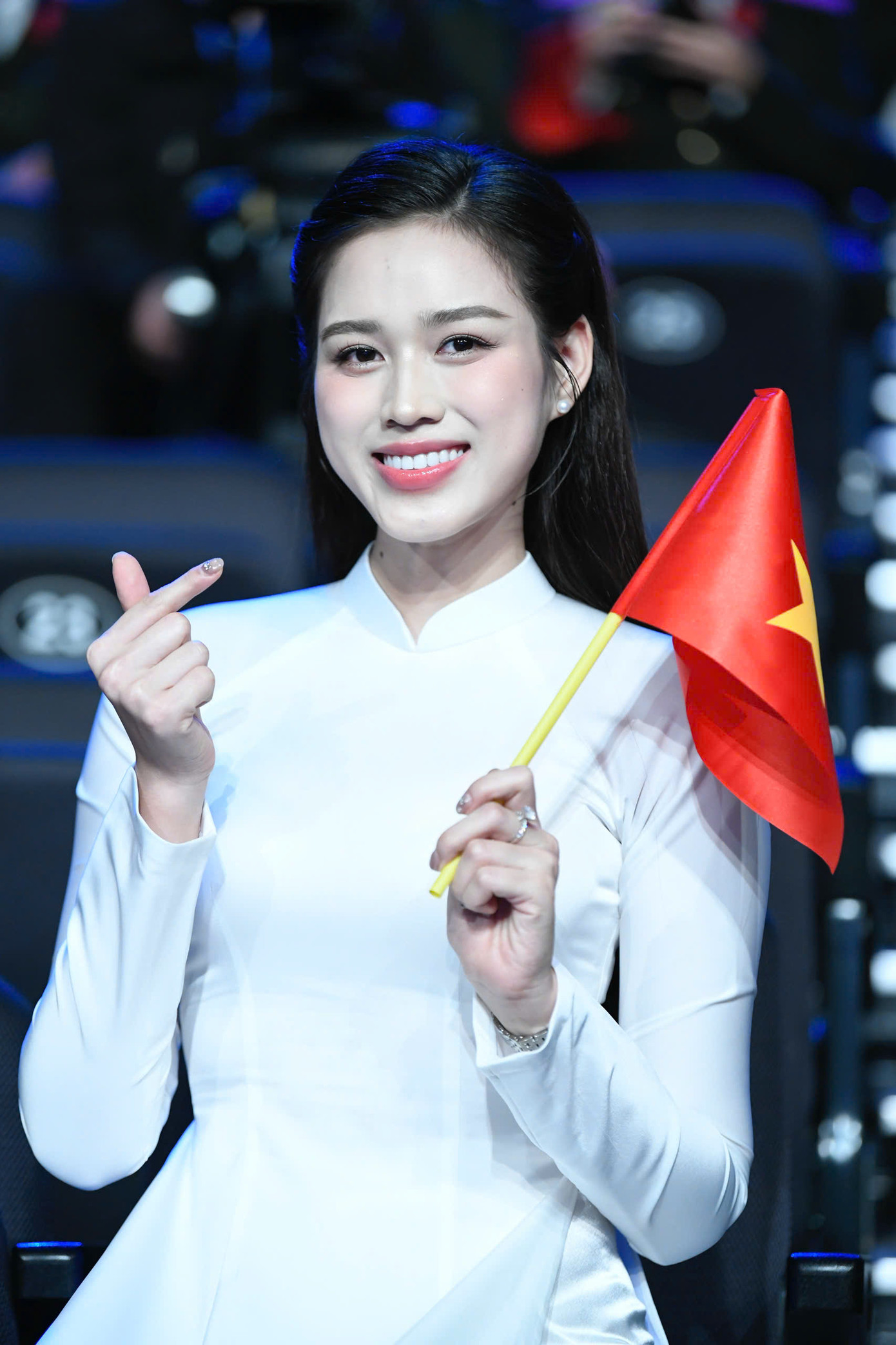 Hoa hậu Việt Nam 2020 Đỗ Thị Hà cũng góp mặt tại sự kiện.