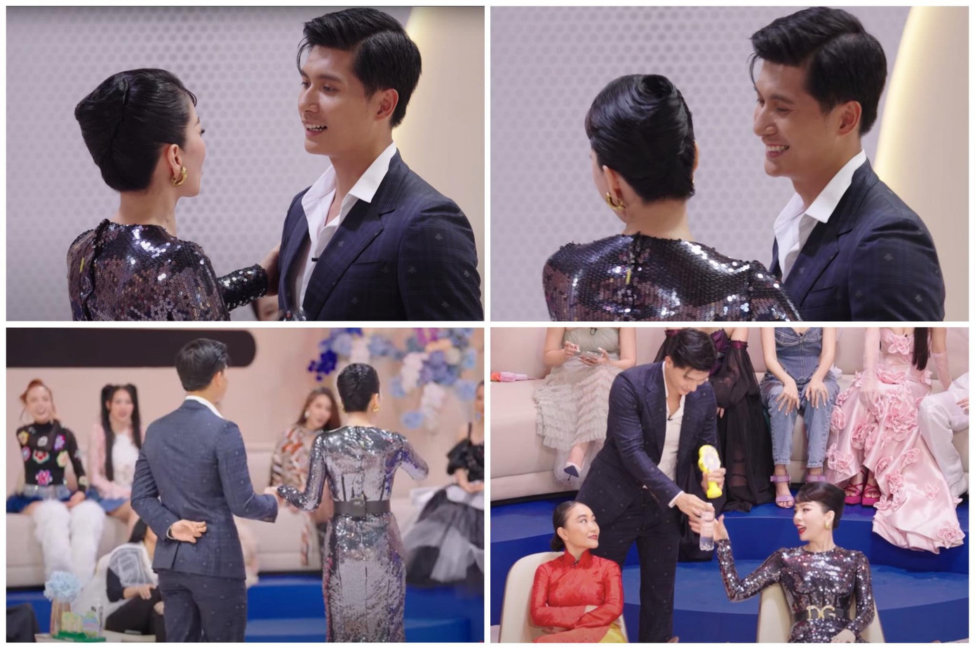 Lệ Quyên và Lâm Bảo Châu có nhiều cảnh thể hiện tình cảm trong tập đầu Chị đẹp đạp gió rẽ sóng. Lệ Quyên và Lâm Bảo Châu có nhiều cảnh thể hiện tình cảm trong tập đầu Chị đẹp đạp gió rẽ sóng.