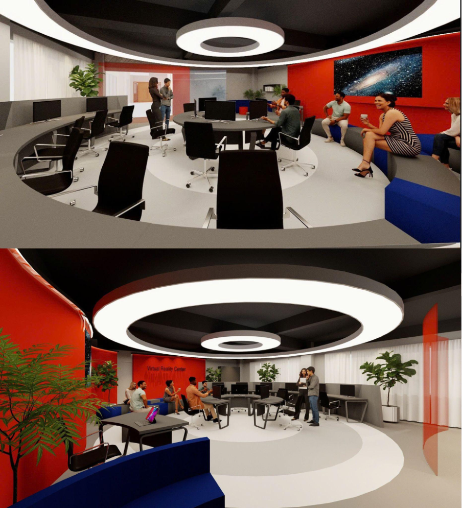 Phòng LAB thực tế ảo tăng cường VR Center sẽ được trường lần đầu tiên đưa vào hoạt động