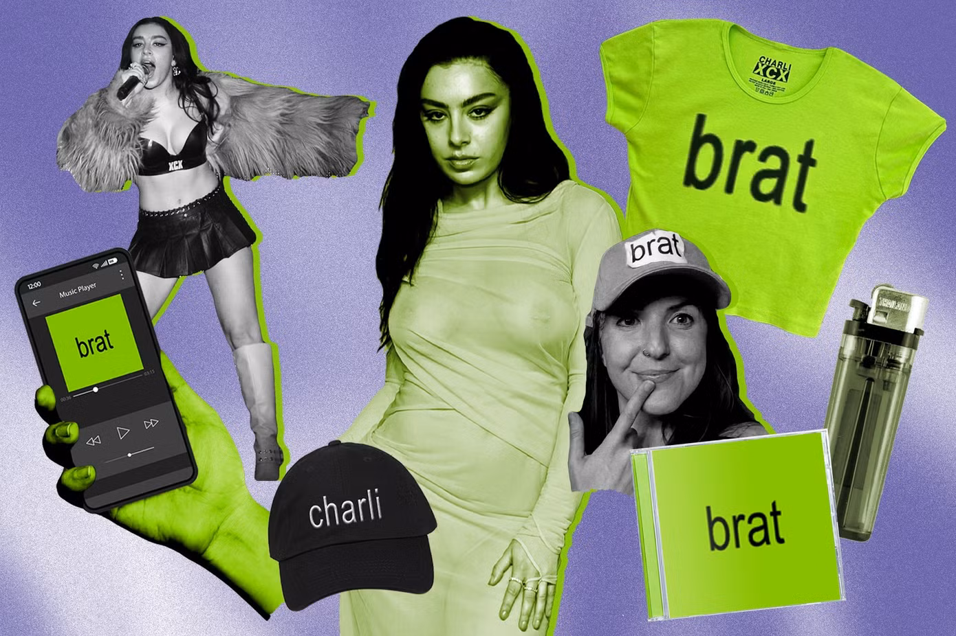 Từ "brat" tràn ngập trên tài khoản mạng xã hội, trong chiến dịch tranh cử của bà Harris.