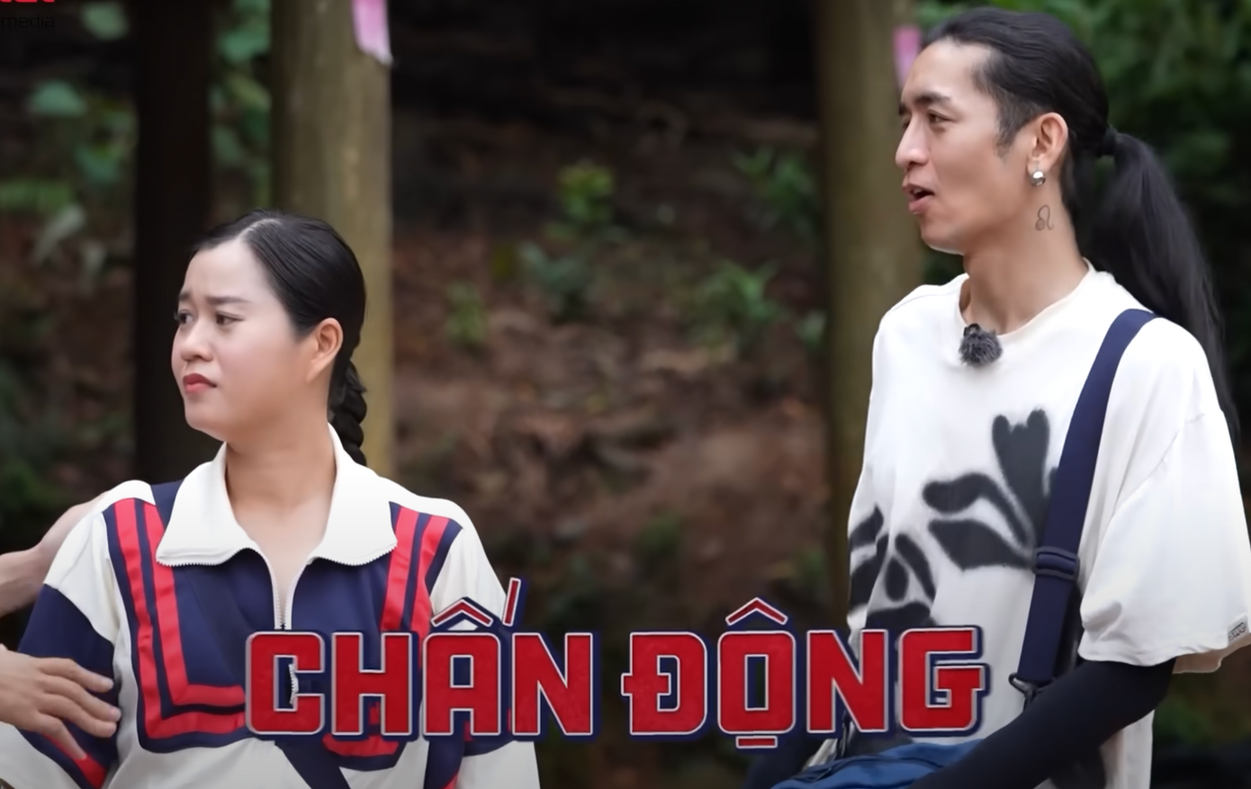 Misthy (áo cam) và Thùy Tiên bị chỉ trích vì miếng hài kém duyên với Lâm Vỹ Dạ. Misthy (áo cam) và Thùy Tiên bị chỉ trích vì miếng hài kém duyên với Lâm Vỹ Dạ.