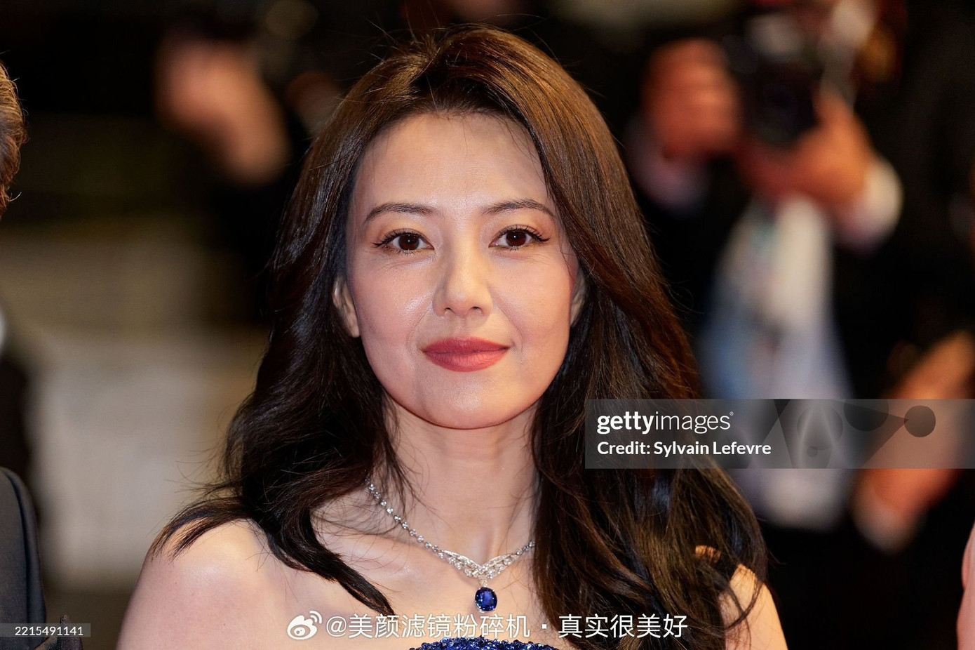 Bức hình chưa chỉnh sửa của Cao Viên Viên qua ống kính Getty.