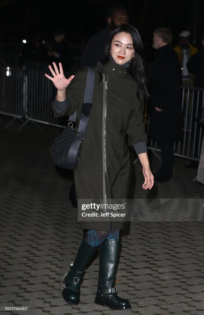 Ngôi sao Trung Quốc Thang Duy khoe sắc trong tuần lễ thời trang London. Ảnh: Getty. Ngôi sao Trung Quốc Thang Duy khoe sắc trong tuần lễ thời trang London. Ảnh: Getty.