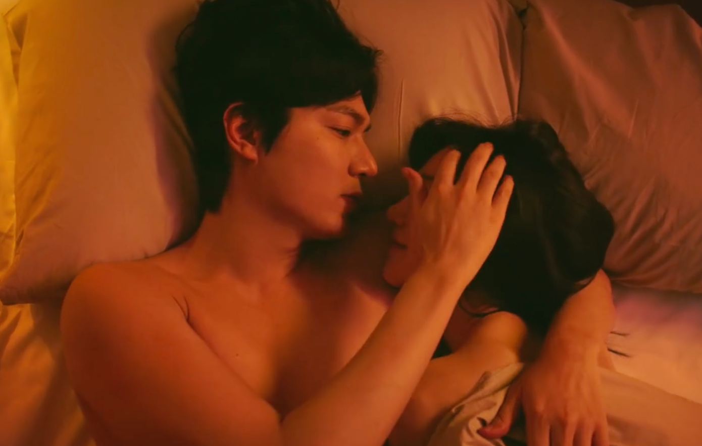 Cảnh nóng của Lee Min Ho và nữ diễn viên Han Ji Eun.