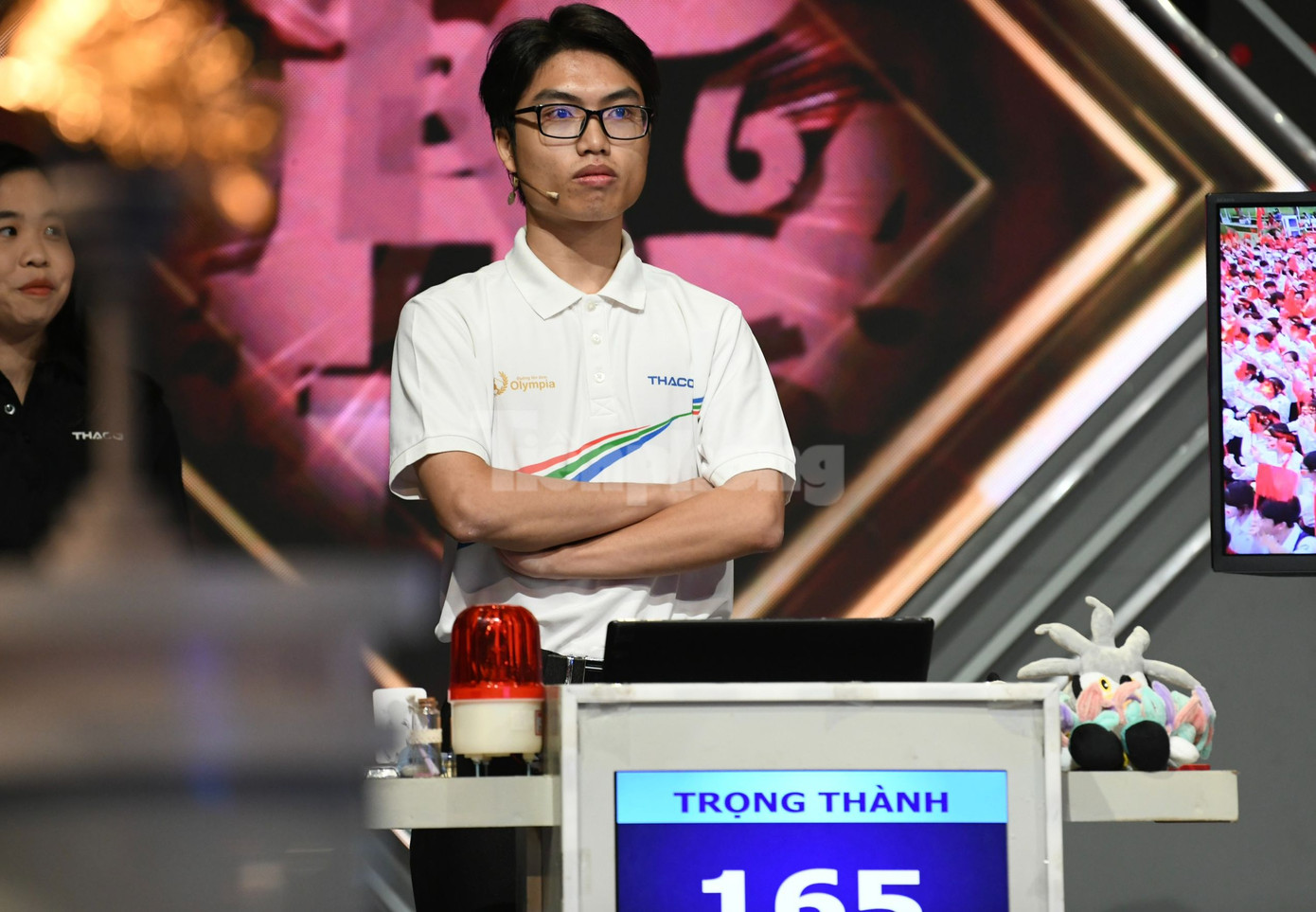 Phần thi Tăng tốc, Trọng Thành vươn lên dẫn đầu với 165 điểm, bám theo phía sau là Việt Thành 120 điểm, Xuân Mạnh 100 điểm, Minh Triết 70 điểm. Ảnh: Như Ý